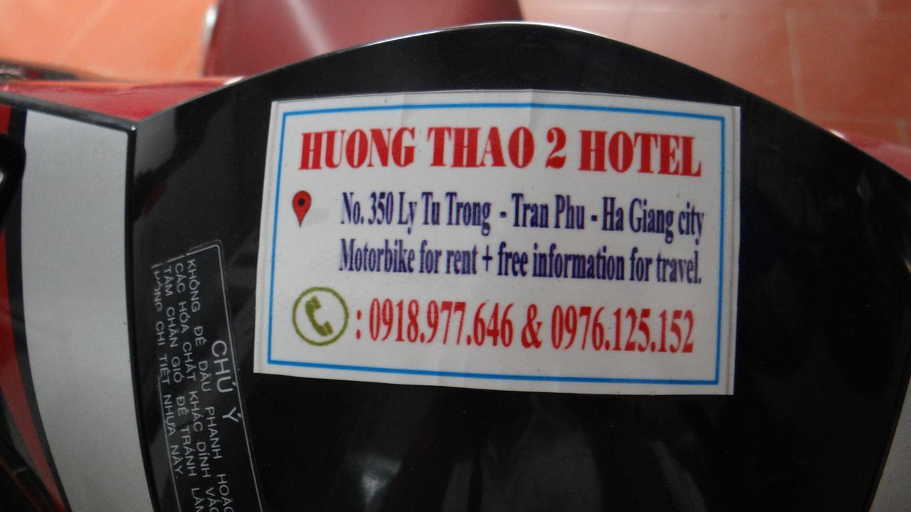 Huong Thao 2 Hotel Ha Giang Exterior photo